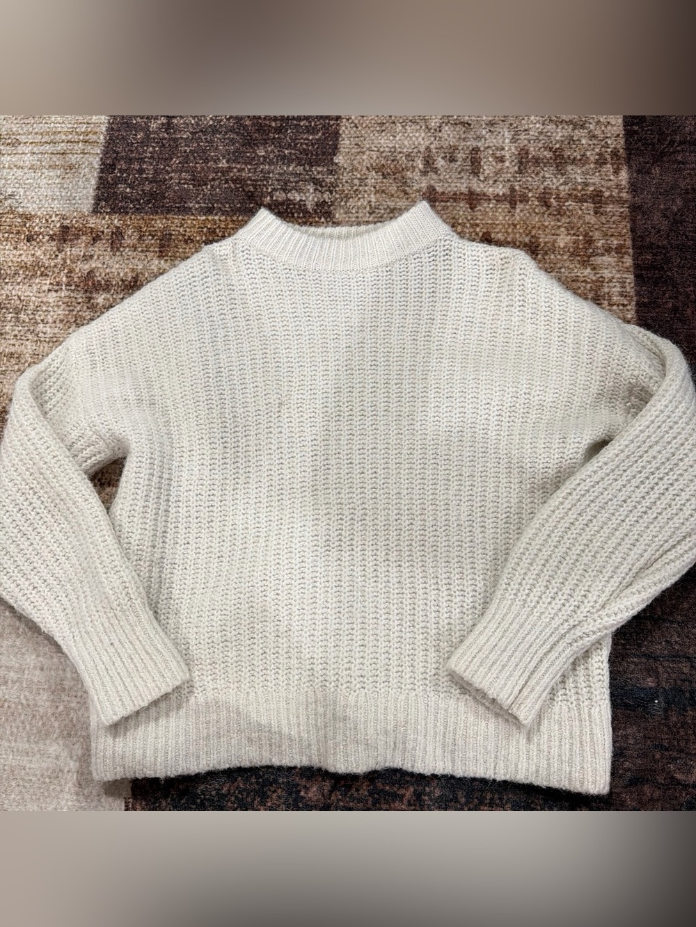Cozy Cream Knit Women’s Sweater